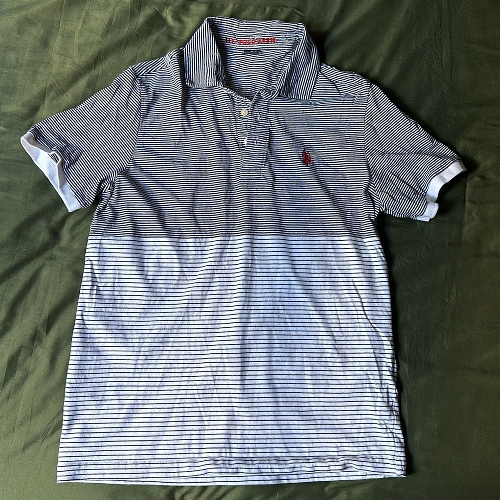 US Polo Assn. striped button up